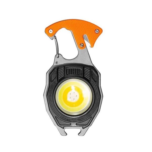 چراغ تاکتیکال چندکاره کمپینگ مدل LED Rechargeable Keychain Light W5147 — تصویر ۳