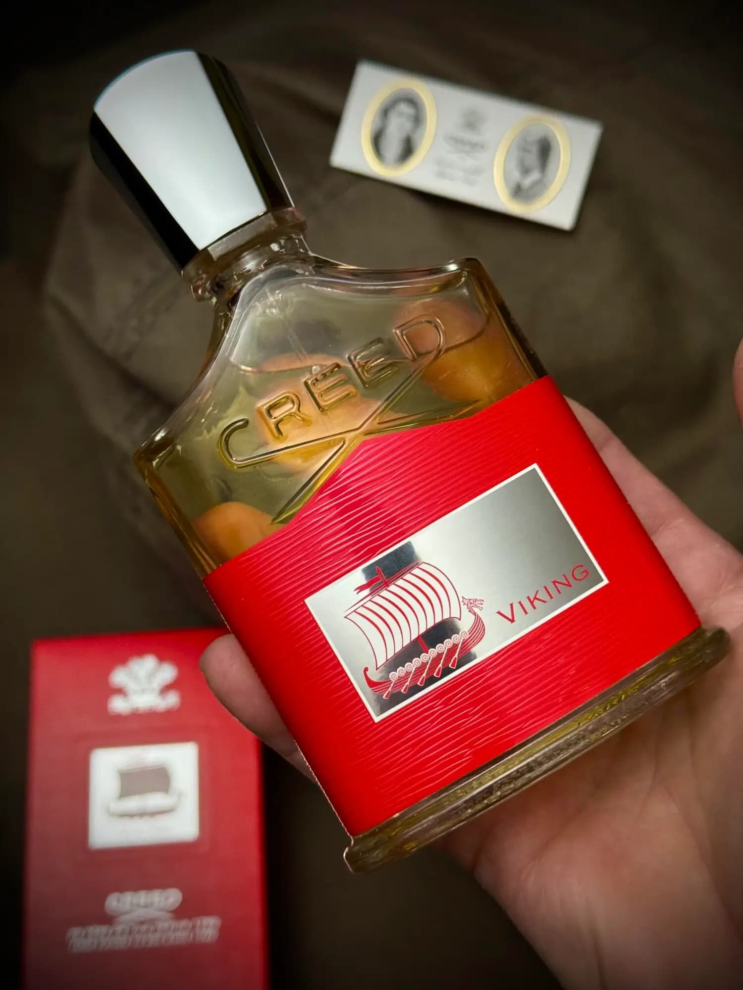 عطر ادکلن کرید وایکینگ قرمز اصل | Creed Viking — تصویر ۹