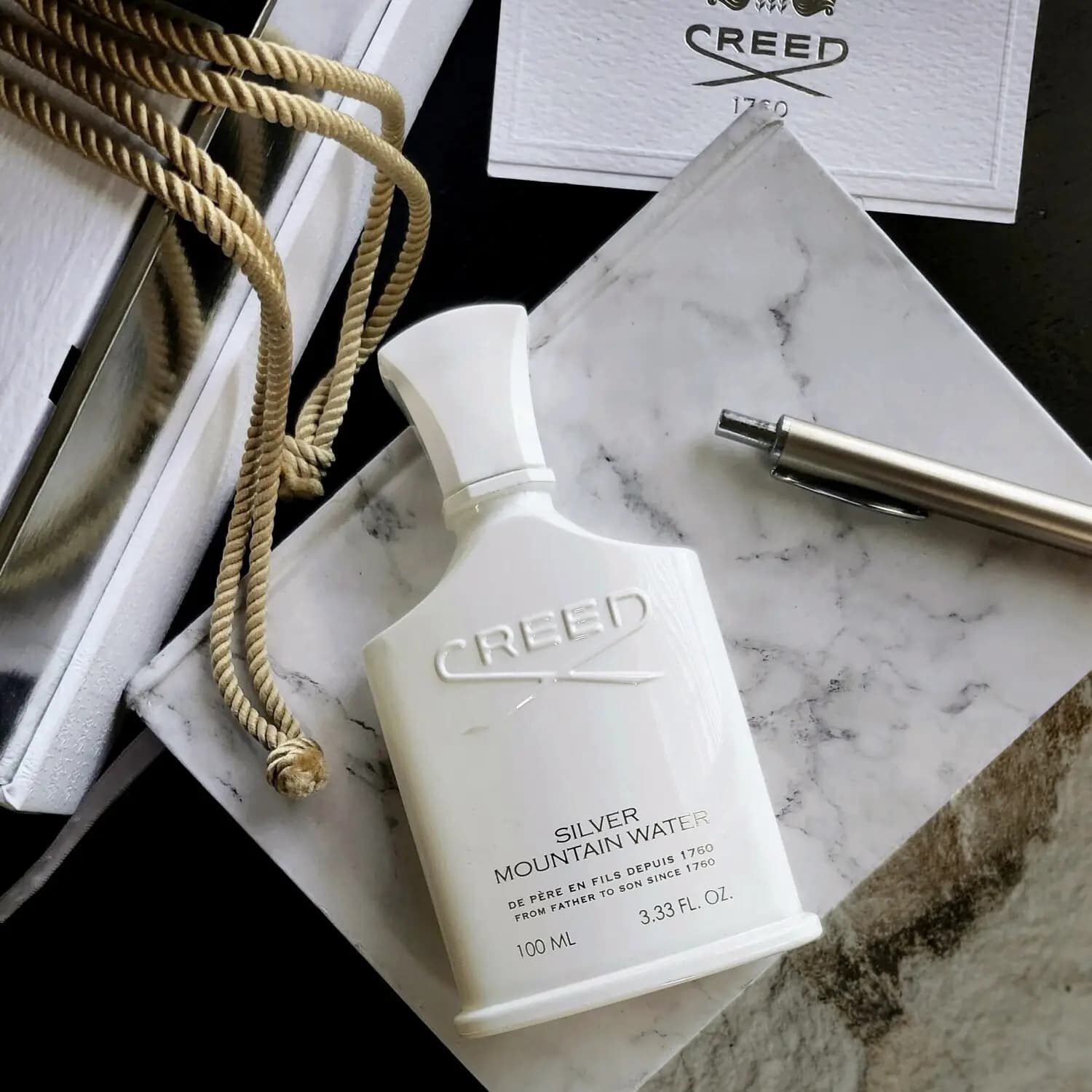 عطر ادکلن کرید سیلور مانتین واتر اصل | Creed Silver Mountain Water — تصویر ۸