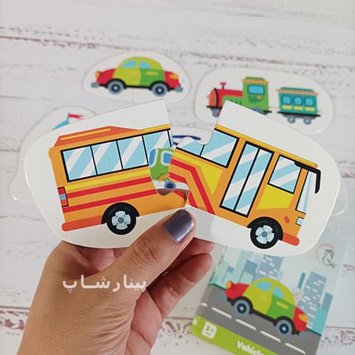 پازل های دو تکه کودک — تصویر ۳