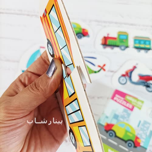 پازل های دو تکه کودک — تصویر ۲