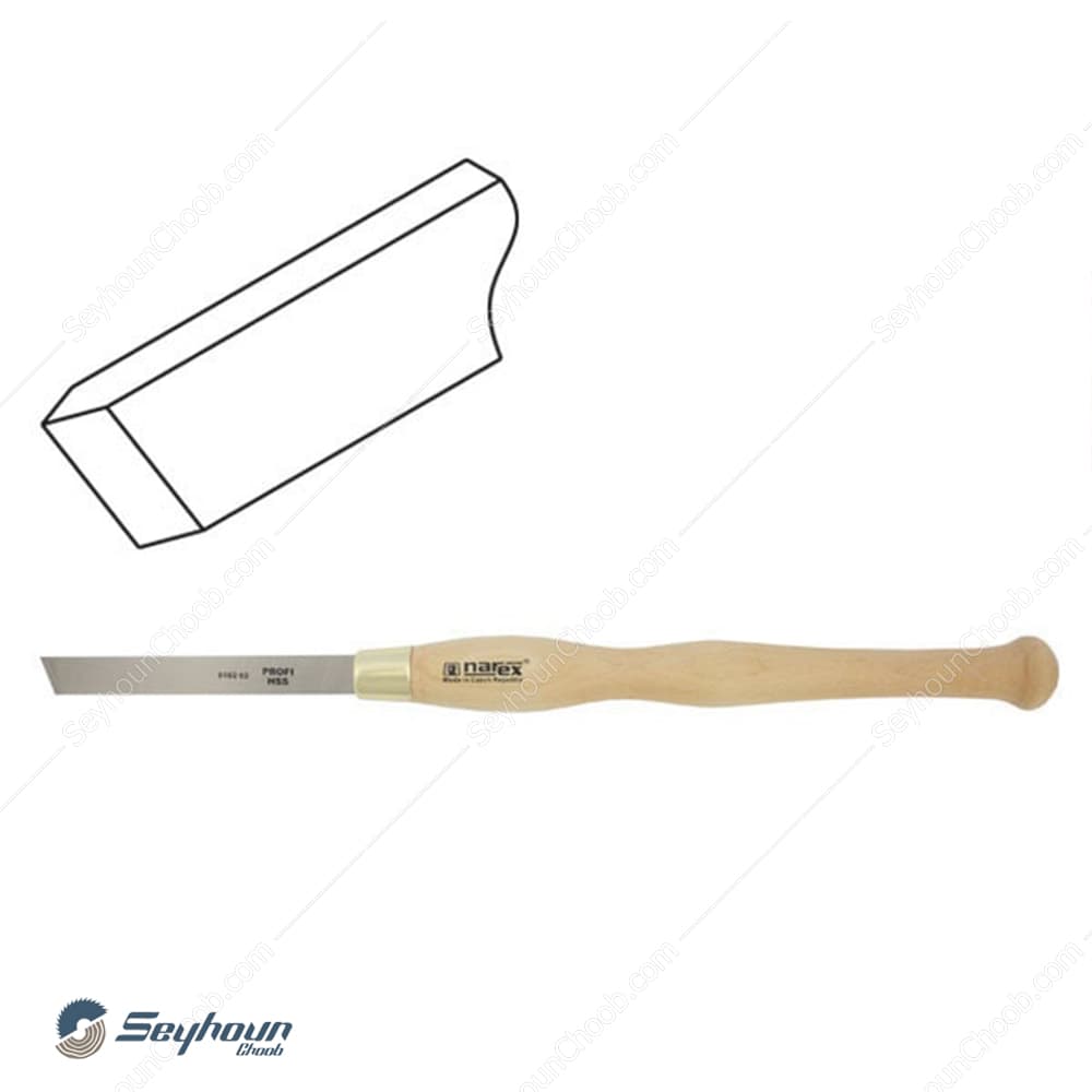 مغار خراطی تخت دو سر کج دو طرفه نارکس مدل narex 818202