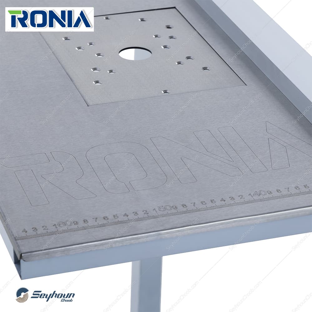 میز برش ریل واگنی حرفه ای رونیا مدل RONIA RS700 — تصویر ۵