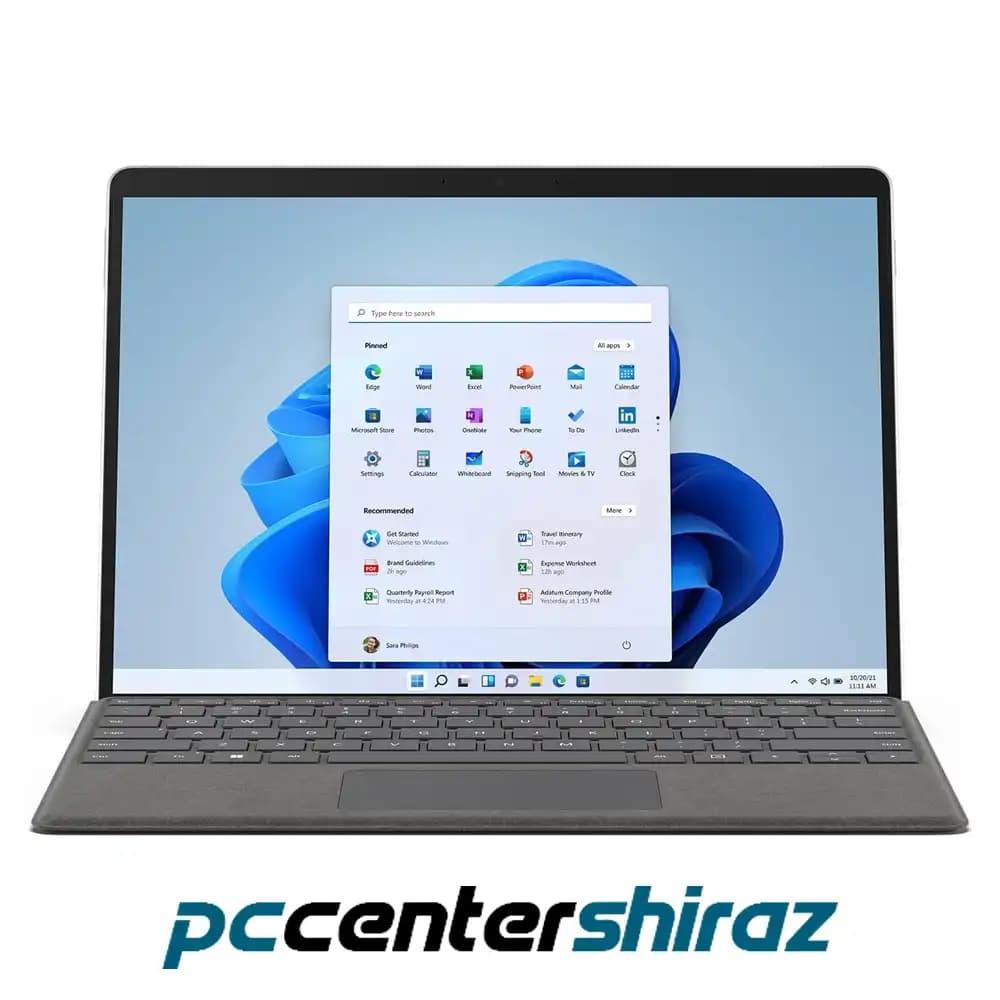تبلت استوک مایکروسافت مدل Surface Pro8 i5 ظرفیت 128 گیگابایت و 8 گیگابایت رم — تصویر ۲