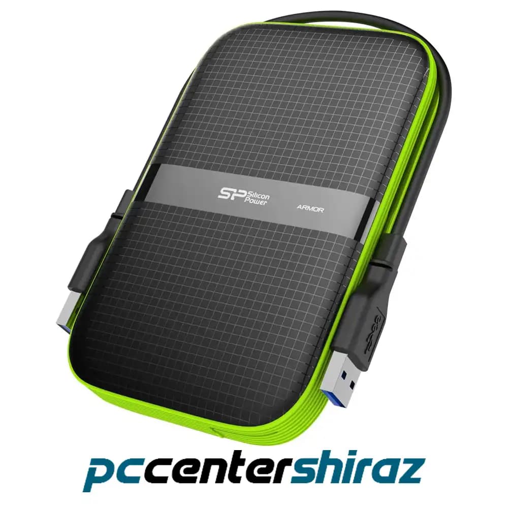 هارد اکسترنال سیلیکون پاور مدل Armor A60 ظرفیت 2 ترابایت Haard Drive USB 3.2 — تصویر ۲