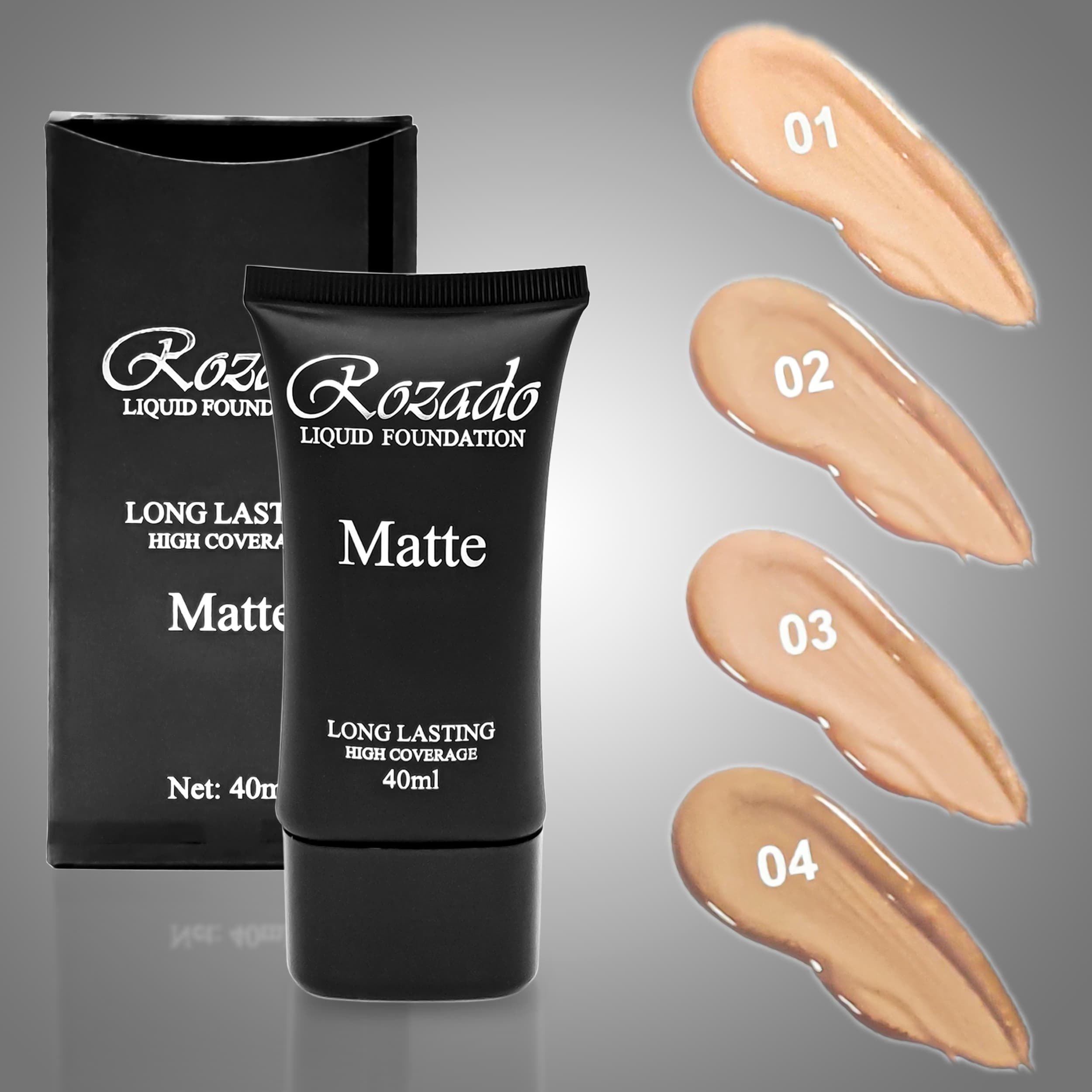 کرم پودر رزادو مدل MATTE شماره 04 حجم 40 میلی لیتر — تصویر ۳