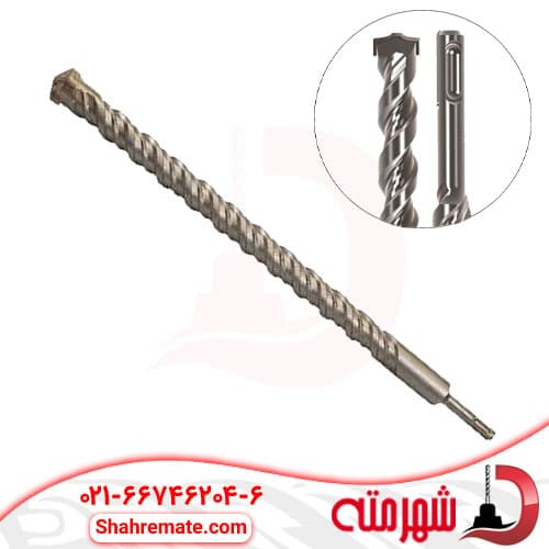 مته چهار شیار مخصوص دیوار سایز 460×28 میلی متر