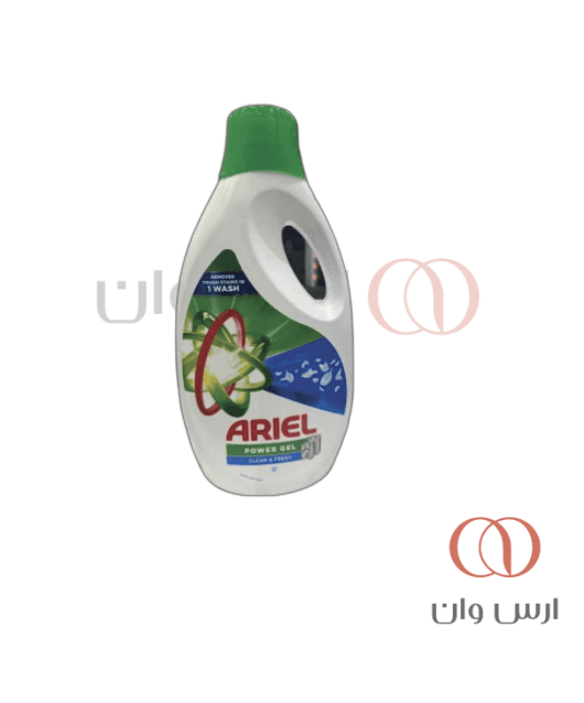 مایع لباسشویی Ariel سری Power Gel مدل Clean And Fresh وزن 2500 گرم — تصویر ۲