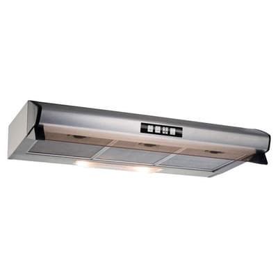 هود زیرکابینتی استیل بیمکث مدل 80 سانتی B4002U