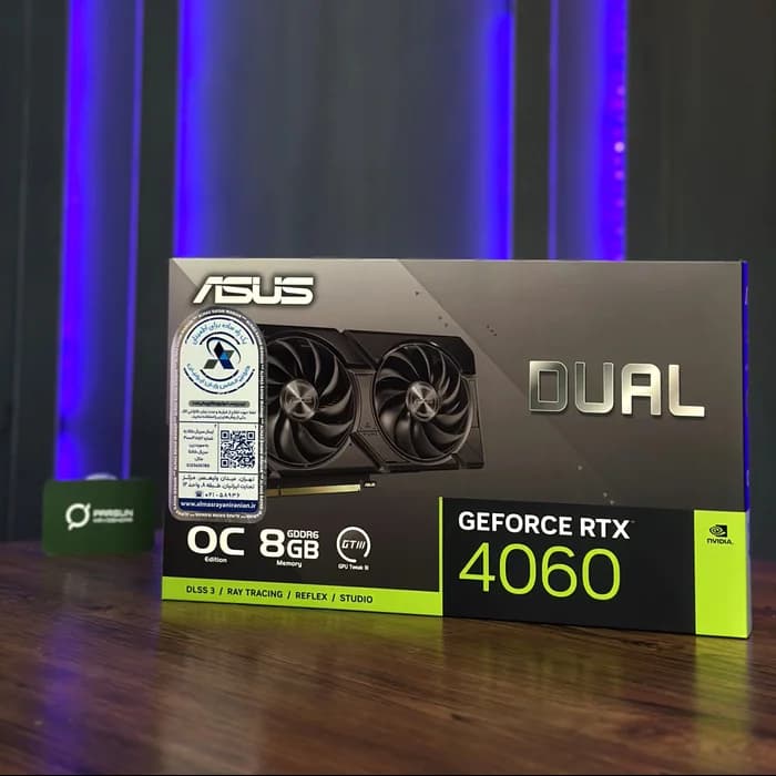 کارت گرافیک ایسوس ASUS Dual RTX 4060 OC Edition 8GB GDDR6 — تصویر ۲