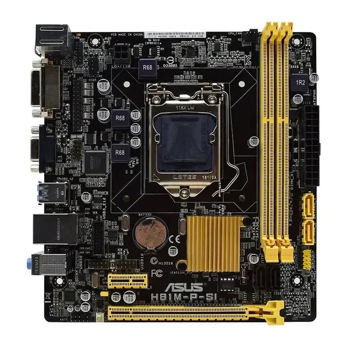 مادربرد ایسوس ASUS H81M-P SI استوک