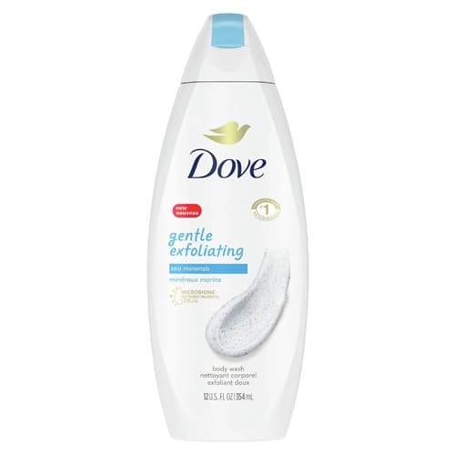شامپو بدن داو Dove مدل Gentle Exfoliating لایه بردار ملایم پوست حجم 650 میل — تصویر ۲