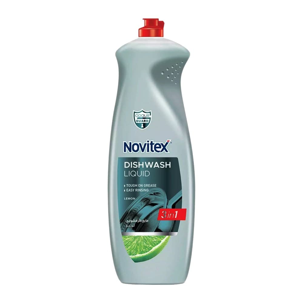 مایع ظرفشویی Novitex مدل Lemon رایحه لیمو وزن 1000 گرم
