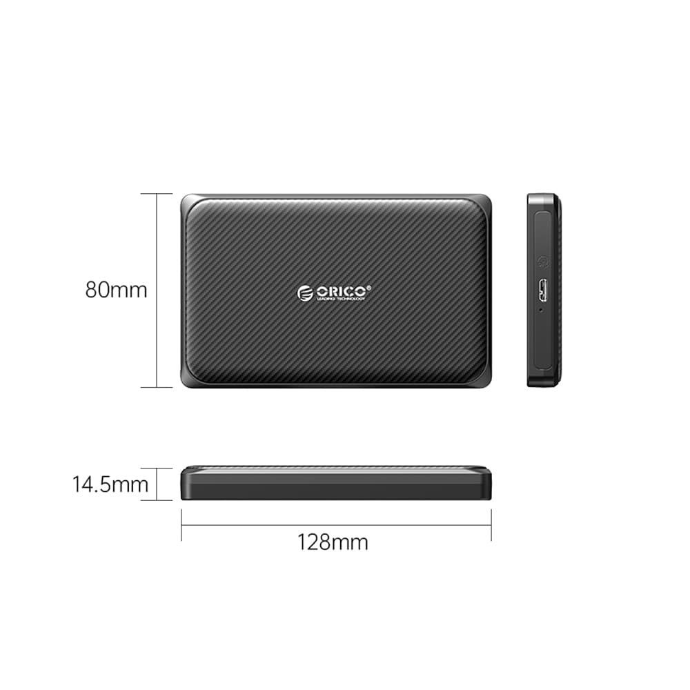 باکس هارد 2.5 اینچ اوریکو Orico 2189U3-V1 hard drive external enclosure — تصویر ۲