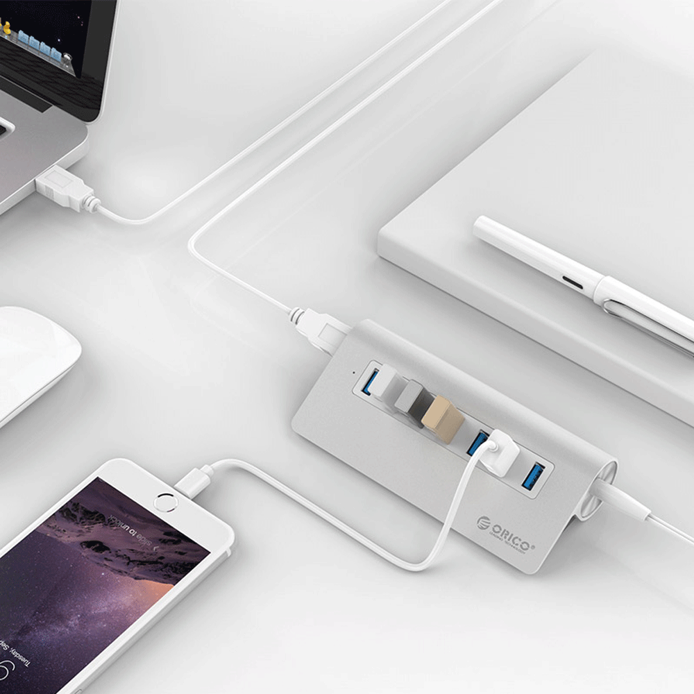 هاب 7 پورت اوریکو ORICO M3H7-V1 Port USB3.0 HUB — تصویر ۴