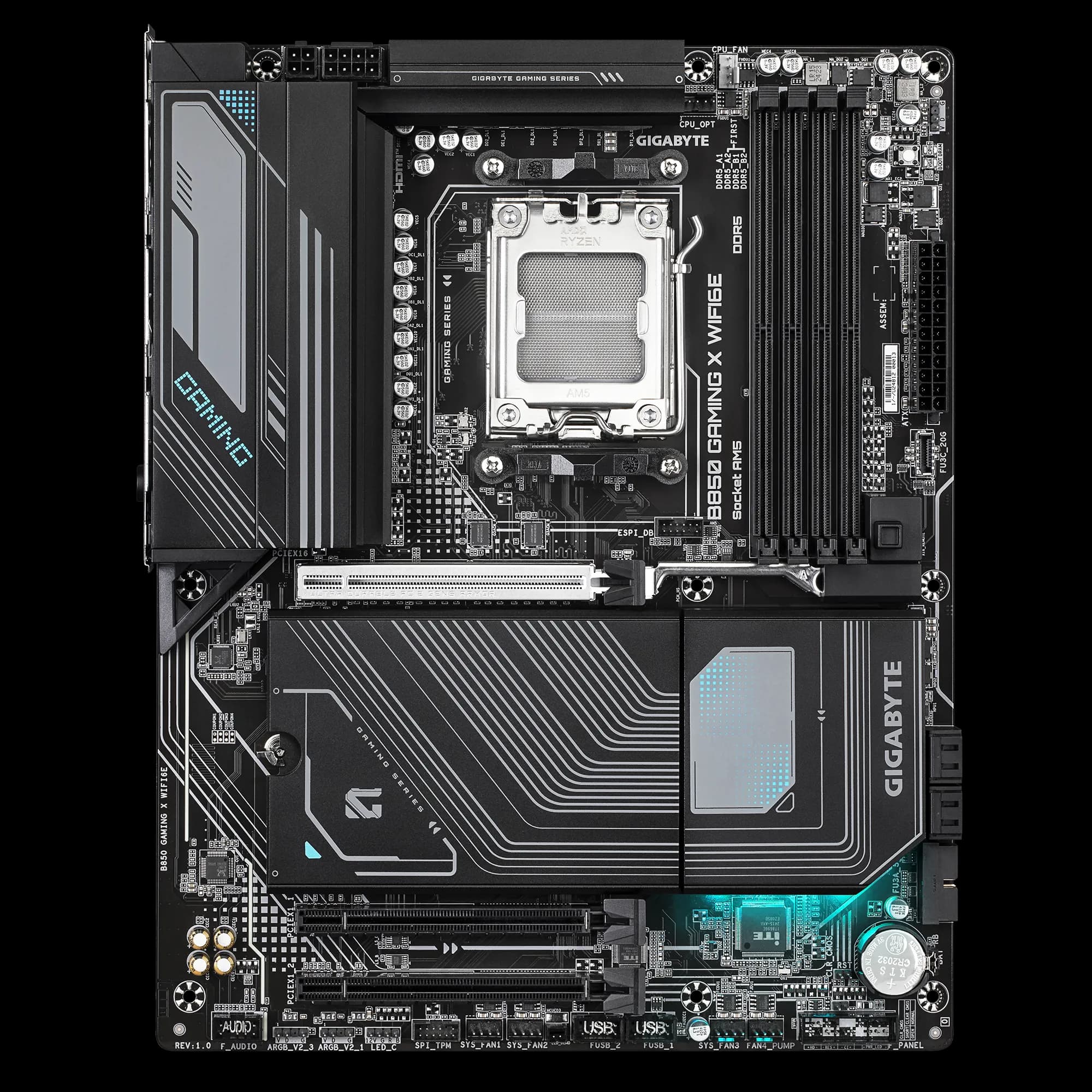 مادربرد گیگابایت مدل GIGABYTE B850 GAMING X WIFI6E — تصویر ۳