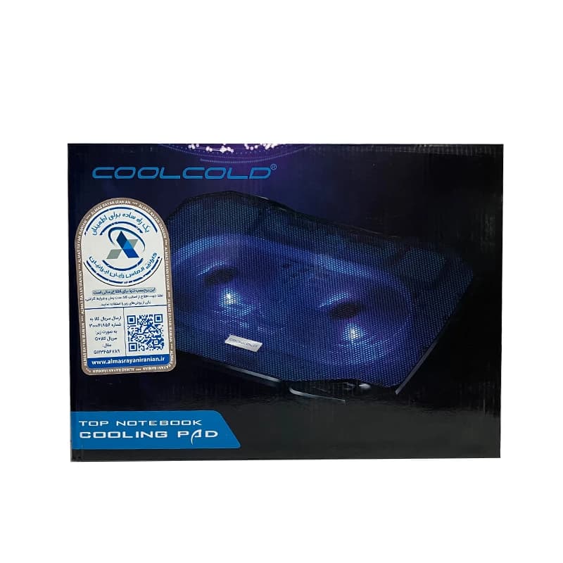 پایه خنک کننده لپ تاپ CoolCold F2-1 — تصویر ۴