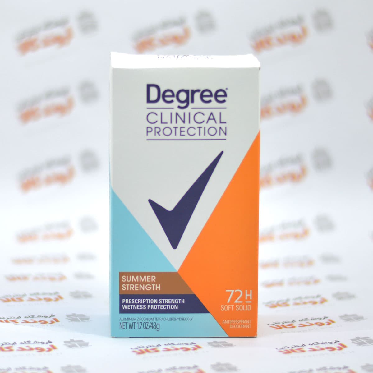استیک ضد تعریق زنانه Degree مدل Summer Strength محافظت 72 ساعته وزن 48 گرم — تصویر ۵
