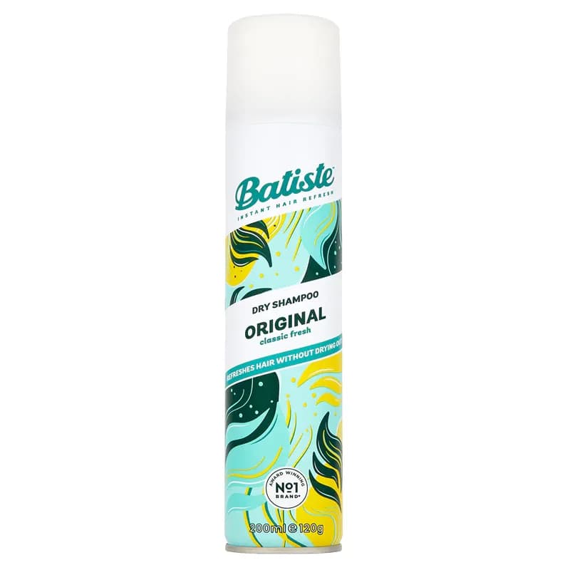شامپو خشک Batiste مدل Original حاوی مرطوب کننده حجم 200 میل — تصویر ۳