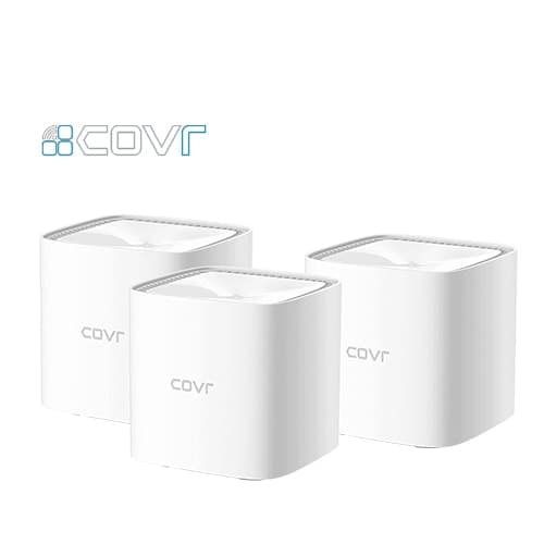 DLINK COVR-1100 AC1200 Dual-Band Whole Home Easy Mesh Wi-Fi System (3-Pack)