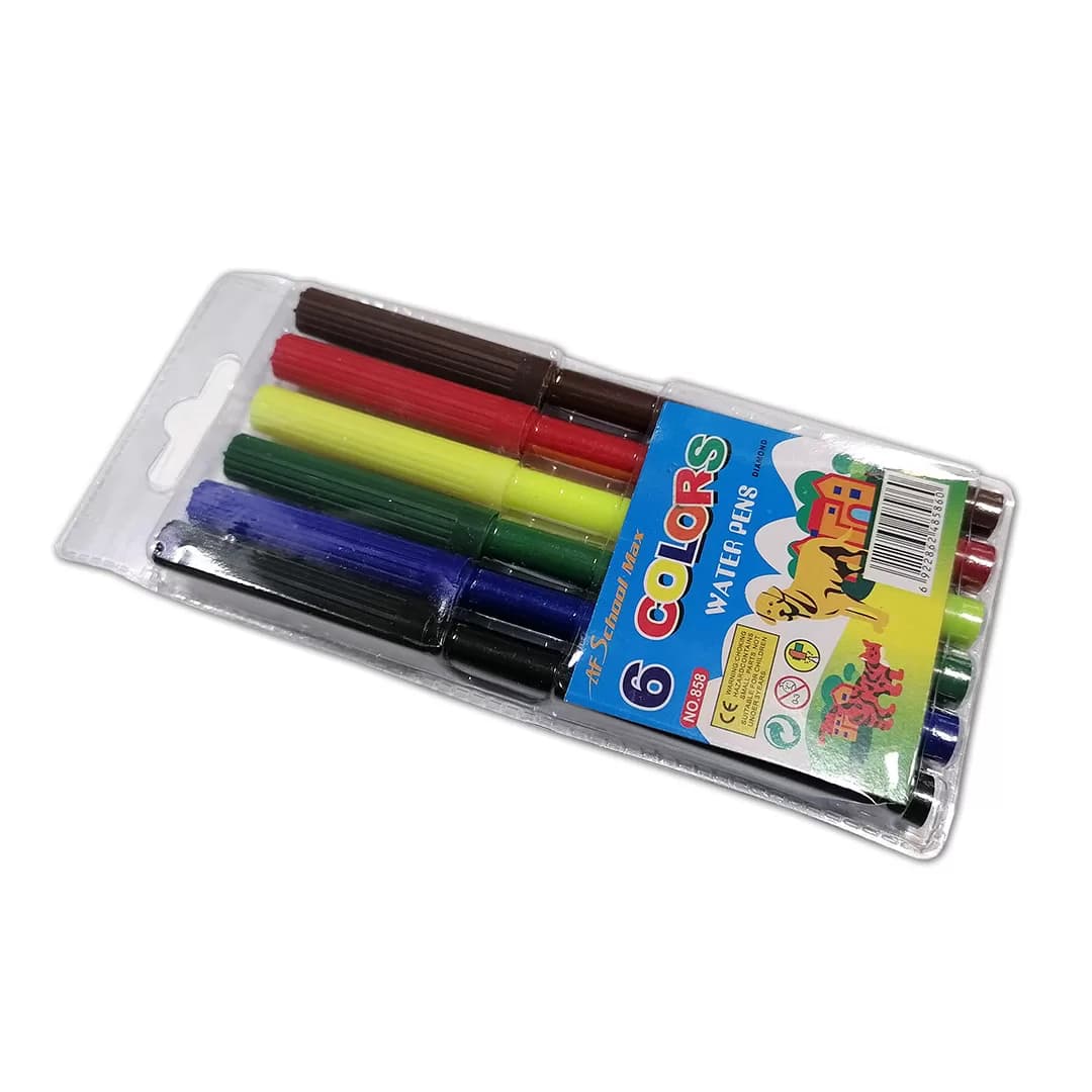 ماژیک 6 رنگ School Max