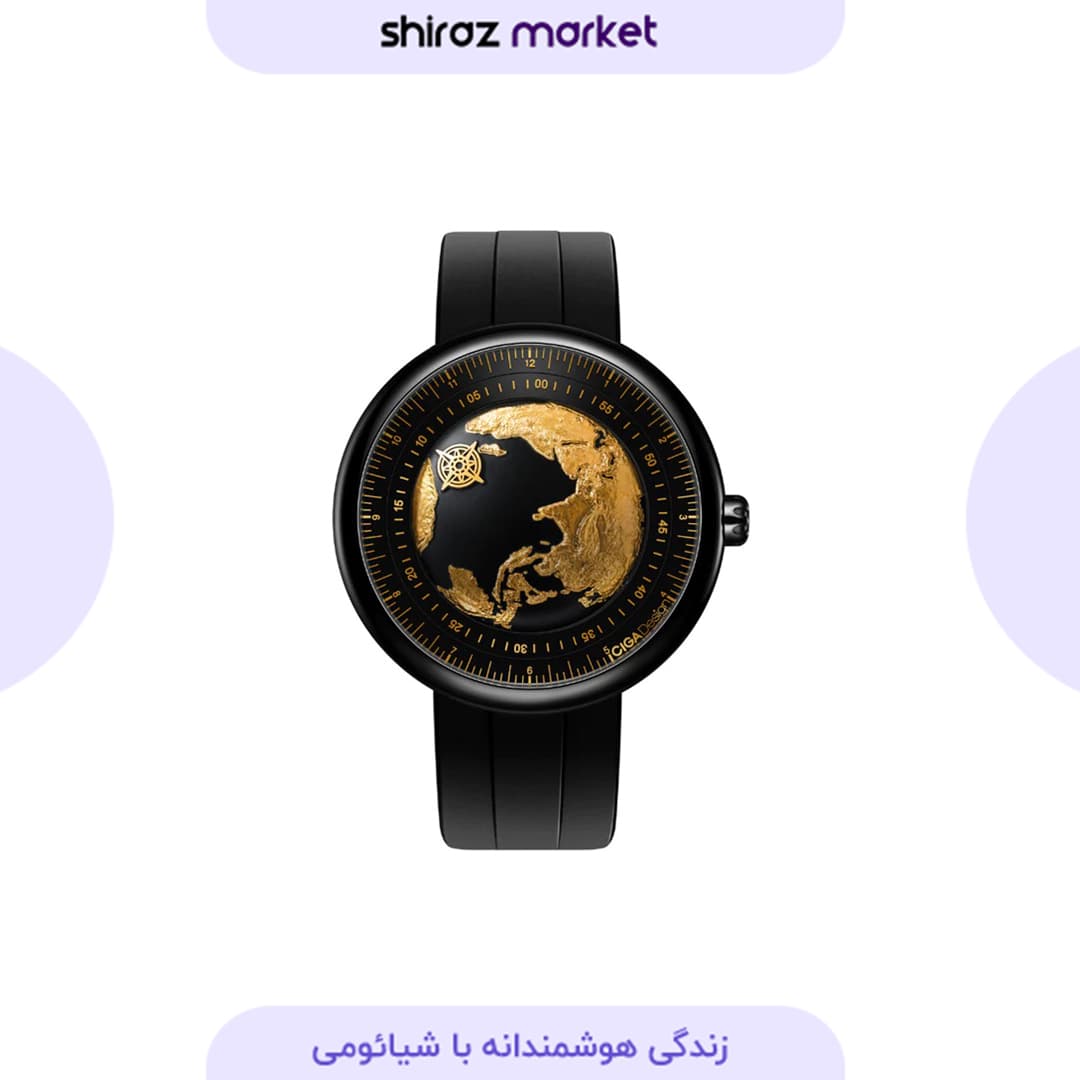 ساعت مکانیکی شیائومی CIGA Design مدل Blue Planet Gilding Version