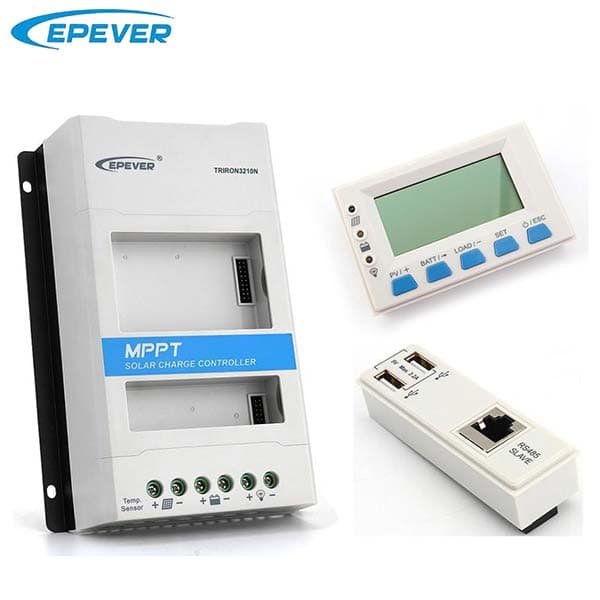 شارژ کنترلر 40 آمپر EPEVER مدل Triron 4210N DS2/RCS