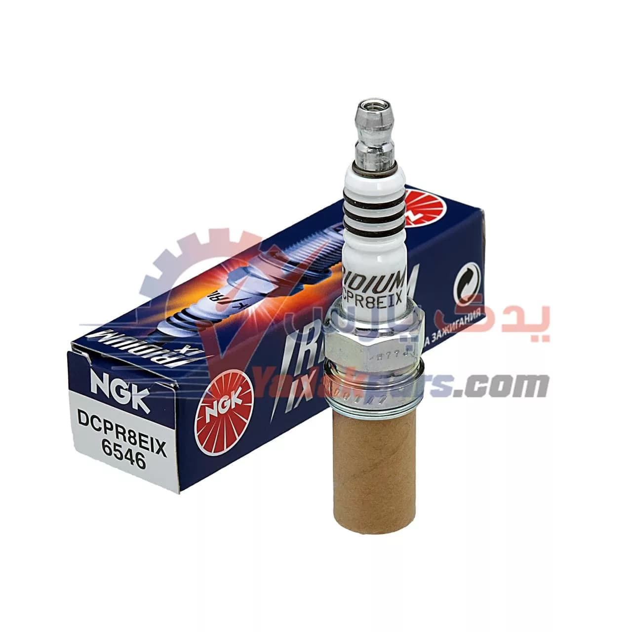 شمع ایریدیوم هوندا 125 سوزنی برند NGK ژاپن (۱عددی) — تصویر ۳