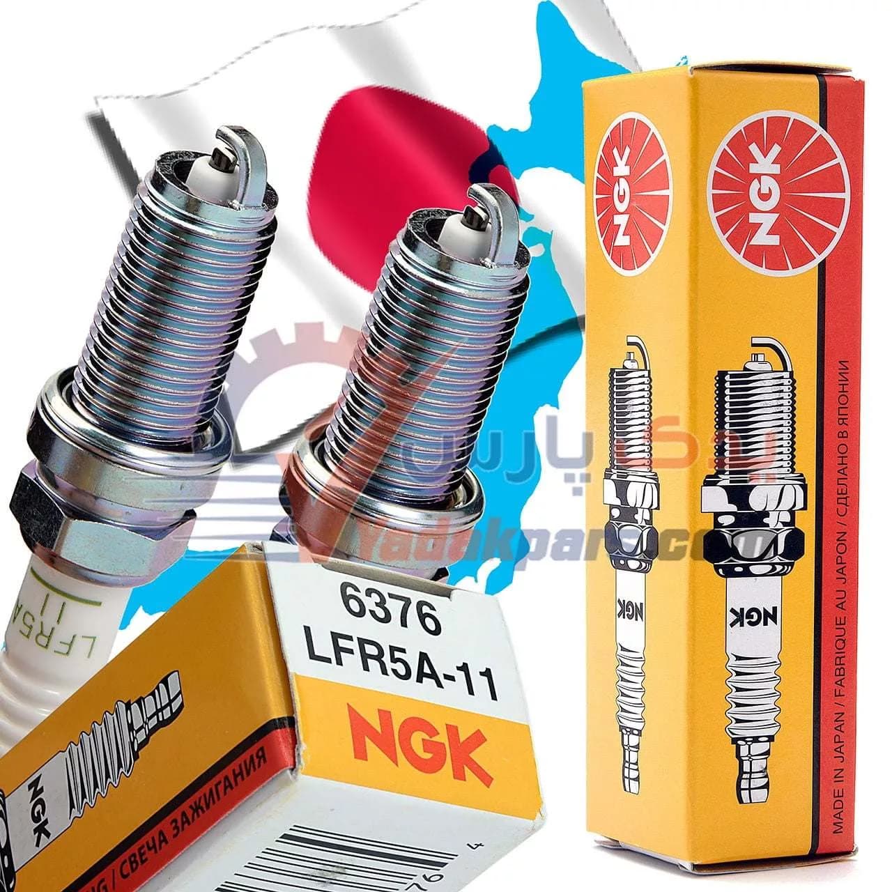 شمع پایه بلند وی پاور انجیکا ژاپن (بسته 4 عددی)