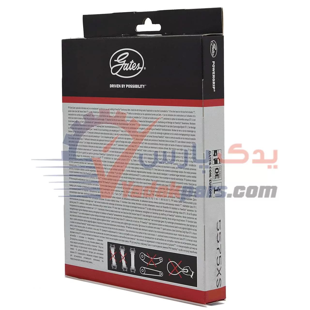 تسمه تایم پژو206 تیپ2 پاور گریپ (اصلی) مشترک با تیپ 3 — تصویر ۳