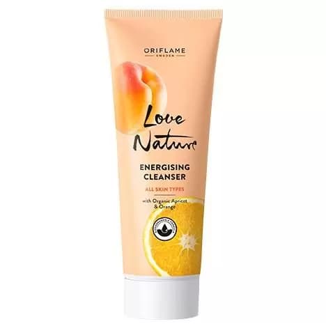 فیس واش انرژی بخش ویتامین C لاونیچر با عصاره پرتقال و زردآلو Energising Cleanser Oriflame