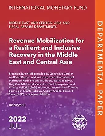 و دانلود نسخه کامل کتاب زبان اصلی Revenue Mobilization for a Resilient and Inclusive Recovery in the Middle East and Central Asia (Departmental Papers) PDF | دانلود کتاب خارجی