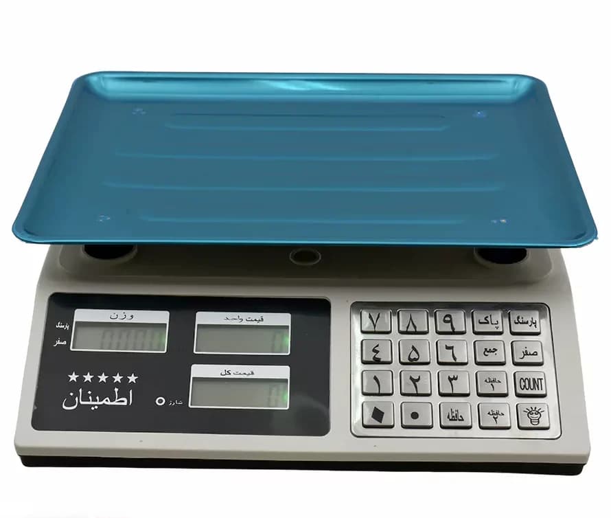 ترازو فروشگاهی 40کیلویی اطمینان مدل ACS-3208
