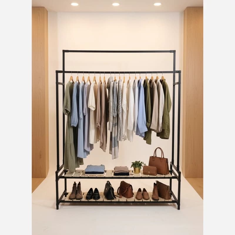 رگال دوبل لباس 2طبقه تحمل 200 کیلو یونیک