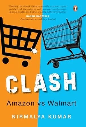 و دانلود نسخه کامل کتاب زبان اصلی Clash: Amazon vs Walmart PDF | دانلود کتاب خارجی