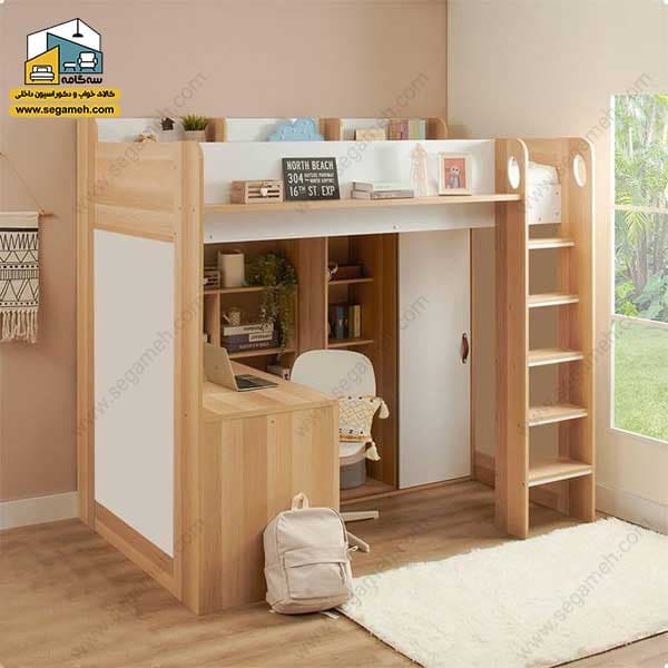 تخت خواب دو طبقه BTDP94