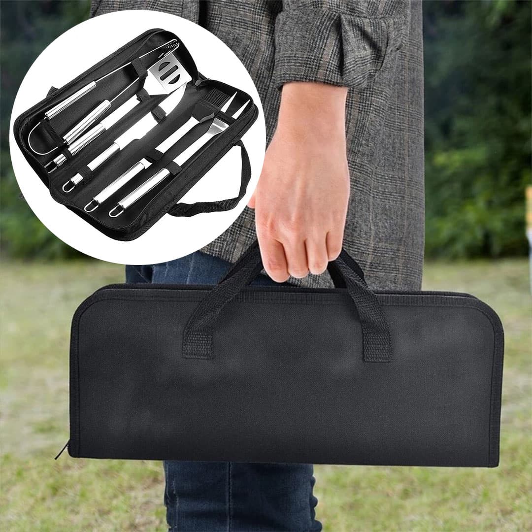 ست 5 تکه قابل حمل باربیکیو سفری chilo کد221 — تصویر ۷