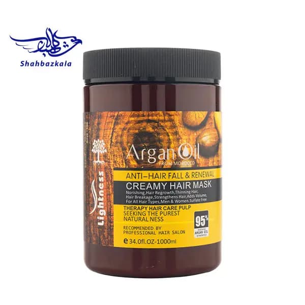 ماسک مو روغن آرگان لایتنس