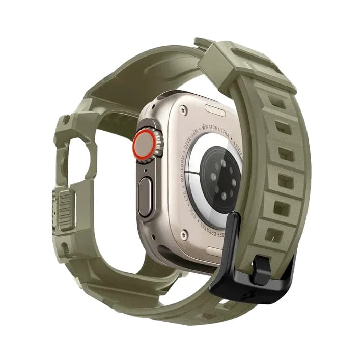 بند و کاور اپل واچ اولترا اسپیگن Spigen Rugged Armor Pro Apple Watch Ultra (49mm) — تصویر ۶