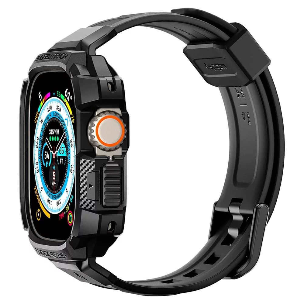 بند و کاور اپل واچ اولترا اسپیگن Spigen Rugged Armor Pro Apple Watch Ultra (49mm) — تصویر ۵