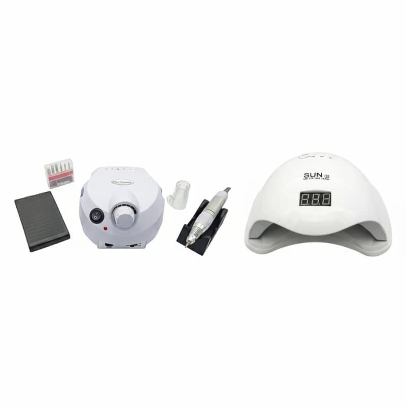 پک استارتر ناخن | سوهان برقی نیل مستر601 + UV/LED