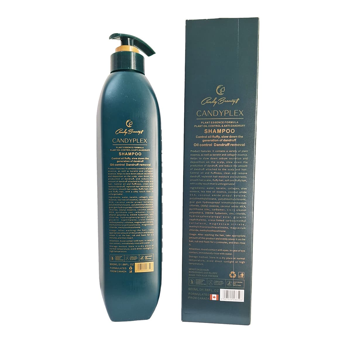 شامپو کندی پلکس مناسب موهای چرب و شوره دار Candy Plex Oily Hair Shampoo — تصویر ۳