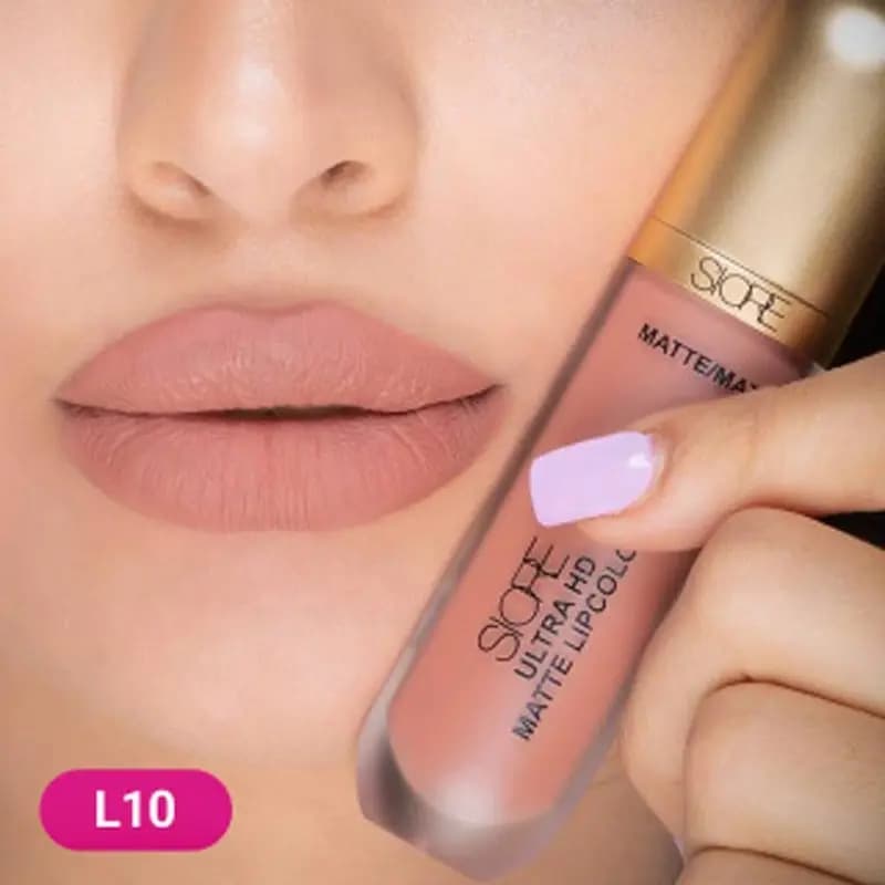 رژ لب مایع مات سیوره | مدل Siore Ultra HD | شماره L10 — تصویر ۲