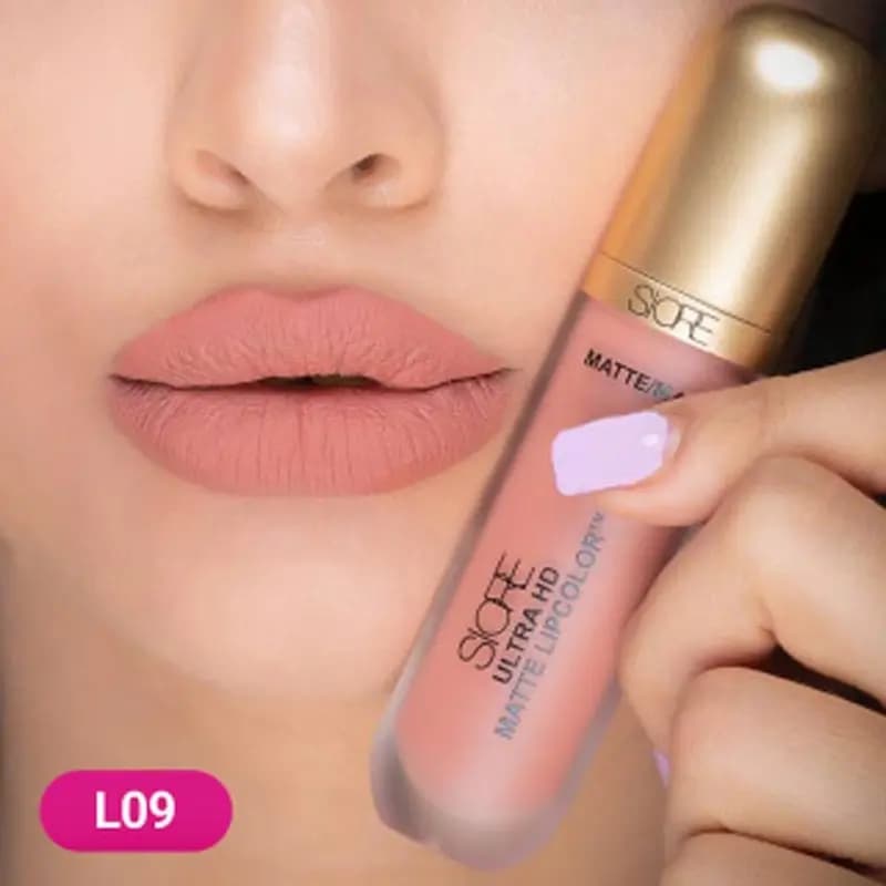 رژ لب مایع مات سیوره | مدل Siore Ultra HD | شماره L09 — تصویر ۲