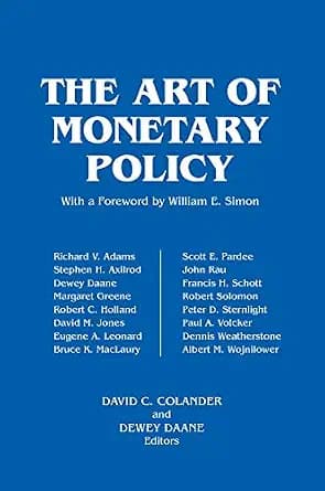 و دانلود نسخه کامل کتاب زبان اصلی The Art of Monetary Policy PDF | دانلود کتاب خارجی