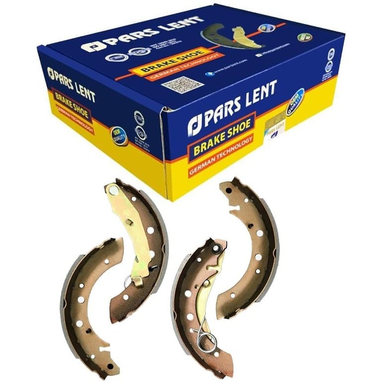 لنت ترمز عقب کوییک کفشکی اهرم دار پارس آبی صادراتی کد b_78236
