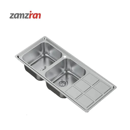 سینک ظرفشویی نیک کالا مدل SSI-102 توکار
