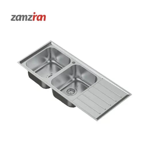 سینک ظرفشویی استیل نیک کالا مدل SSI-101 توکار