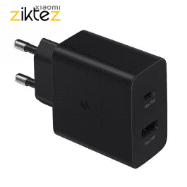 شارژر 35 وات سامسونگ اورجینال سوپر فست شارژ Samsung 35W Dual Port Original (با گارانتی اصالت) — تصویر ۴