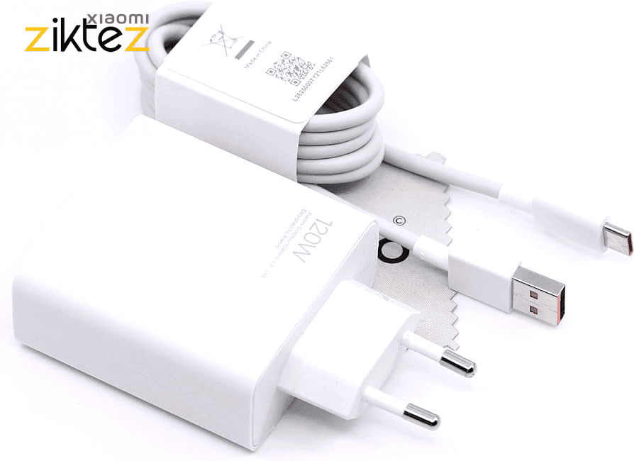 شارژر 120 وات شیائومی همراه کابل اورجینال Xiaomi 120W Turbo Fast Charger Original — تصویر ۳